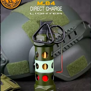 Windproof personalized lighter creative cigar moxibustion outdoor barbecue dedicated