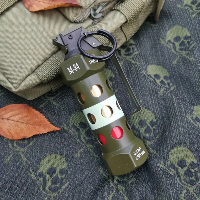 Windproof personalized lighter creative cigar moxibustion outdoor barbecue dedicated - 图片 5